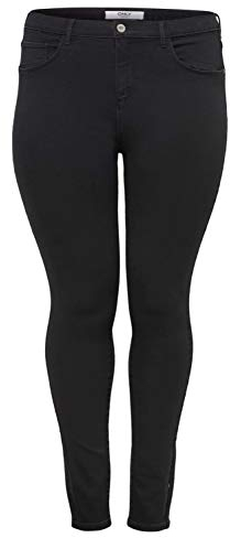 ONLY Carmakoma Damen Carstorm Push Up Hw Noos Skinny Jeans, Schwarz (Black), 46 EU