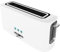 Cecotec Tostapane Toast&Taste 10000 Extra White in plastica con 1 fessura lunga extra-larga, 3 funzioni preconfigurate, 980 W, 6 livelli di tostatura