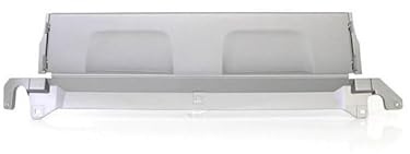 Spoiler de pare-choc avant gris argent compatible avec Dacia Duster depuis 2018