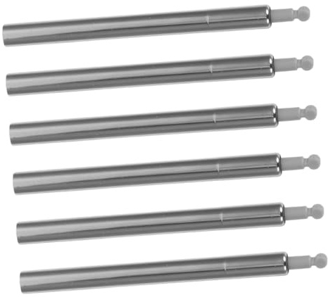 HOMSFOU 6piezas Amortiguadores De Cierre Suave Para Puertas De Armario Amortiguador Hidráulico Para Guardarropas y Cocina Amortiguador De Tope Para Muebles