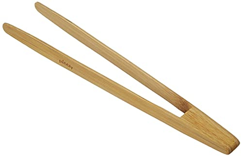 Pebbly Tång För Brödrost, I Bambu, 24 Cm, Plocka Enkelt Upp Rostat Bröd Utan Att Bränna Dig, Flexibla Och Lätta Tänger, Finns I Flera Färger, Med Eller Utan Magnet