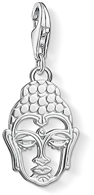 Thomas Sabo Damen Charm-Anhänger Buddah Charm Club 925 Sterling Silber 1398-001-12