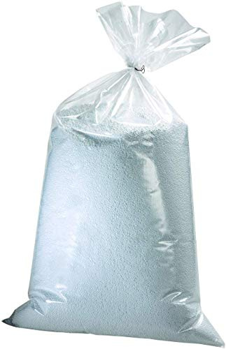 Bepouf - Sacco di Perle di Polistirolo Espanso per Riempimento Pouf Poltrone Cuscini, Diametro da 2 a 8 mm, 250 litri - Palline Polistirolo per Imbottitura Pouf a sacco