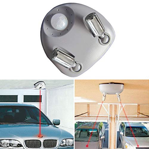 Sensore di parcheggio Sensibile Posizionamento Garage Auto Guida Carport Induzione Infrarossi Universale Posizione del Soffitto ABS Aiuto invertito Regolabile Doppia estremità(UE)