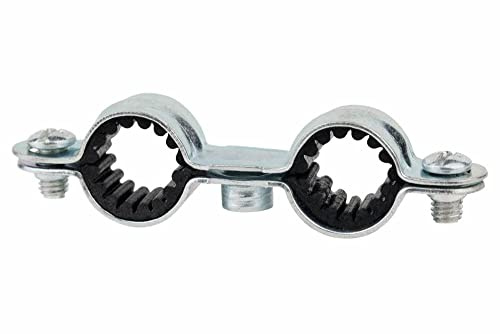 Index Abrazadera doble isofónica M7 Cincada - MEDIDA: 08-10 (M7) - Unid: 50