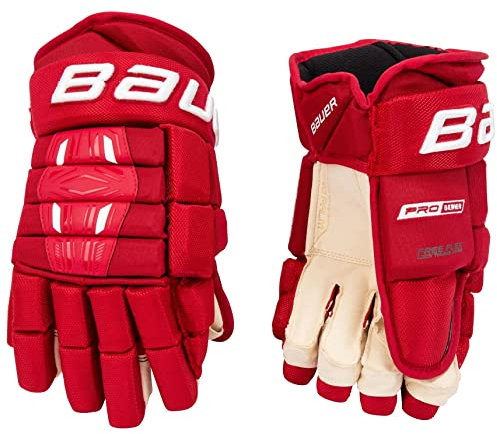 Bauer S21 PRO SERIES Senior RED15 Ice Hockey Gloves