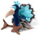 Plüschtier Pfau Ciao, Kikeriki für Kinder und Erwachsene zum Sammeln, Schenken, Spielem, Schmusen