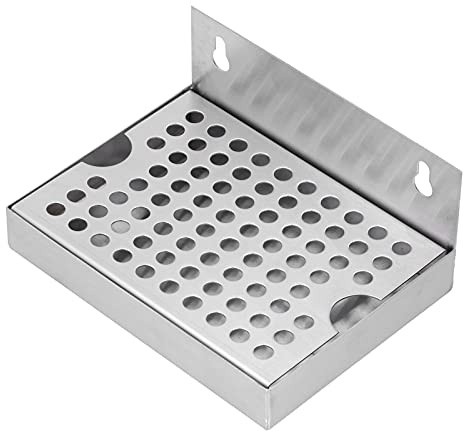 Beer Drip Trays, Stainless Steel Kegerator Drip Tray for Bar Restaurant Homebrew Kegging Draft Beer