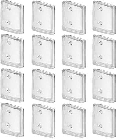 Nybhyjka Ganchos para cortinas | 16 clips adhesivos para salpicaduras de ducha | Accesorios para ventana, anillos de sujeción de cortinas, ganchos de baño para pared del hogar, baño, ducha interior