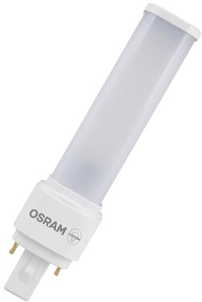 Osram DULUX LED Stiftsockellampe G24d 6W 660lm 6500K Ersatz Kompaktleuchtstoff KVG drehbar bis 30,000h quecksilberfrei IP20 einfache Montage