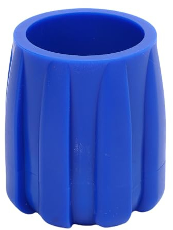 Manopola della valvola della bombola per immersioni subacquee, sostituzione del volantino della valvola della bombola in gomma, vestibilità universale - Costruzione durevole, (Blu)