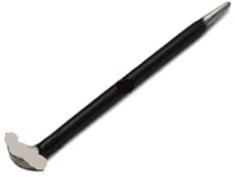 saca clavos Extractor de clavos doble punta, herramientas carpintería, herramienta removedora multifuncional, palanca acero al carbono resistente para carpintería(6 Inch)