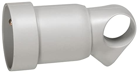 Legrand - Prolongateur plastique 2P+T 16A à anneau avec étiquette avec Gencod - gris - 050106