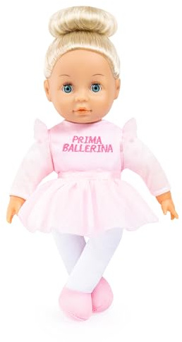 Bayer Prima Ballerina Doll for Girls 5-8, 13 in. Musical Baby Doll with Pink Tutu Dress