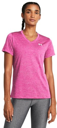 Under Armour Women's Tech SSV – Twist, Comfortable Women's T-Shirt, Sports T-Shirt for All Activities, Short Sleeve T-Shirt for Women