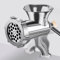 Restokki Mini Fleischwolf Manueller, Manuelle Fleischmühle, Wurstfüller Edelstahl Aluminiumlegierung Haushalt Fleischwolf Multifunktionale Küchenmaschine Kit （Type #5 21.00x14.00x9.00 cm）