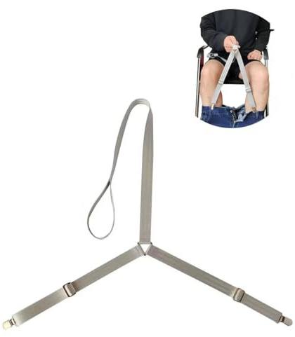 Clip and Pull Dressing Aids Pants Wearing Assist Tool Device Adjustable Clip Belts No Need Bend for Elderly Disabled Pregnant Injuries Pants Helper (Grey)