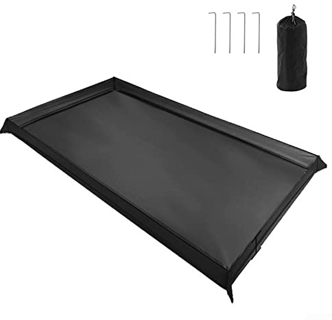 Camping Waterproof Ground Sheet, Multifunction Camping Tent Footprint Bathtub Floor Cloth Waterproof Ground Sheet 200x180cm