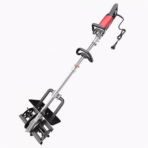 Mezcladora de hormigón eléctrica portátil de 9980 W, mezcladora de cemento, mezcladora de mortero portátil, velocidad sin carga de 0 a 1000 r/min, para mezclar barro, cemento, mortero, pintura y for