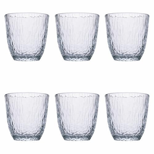 Villa d'Este Home Tivoli 1996 Juego de 6 vasos de agua de 300 ml de cristal, Jungle