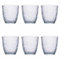 Villa d'Este Home Tivoli 1996 Set 6 bicchieri acqua 300 ml in vetro, Jungle