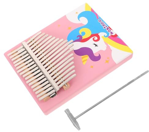 Alipis Piano de Pulgar Kalimba de Madera Teclas Kalimba Piano de Pulgar Accesorio Musical para Viajes para Principiantes