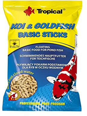 Tropical K-120 Koi und Goldfisch Basic Sticks, 1er Pack (1 x 1 l)