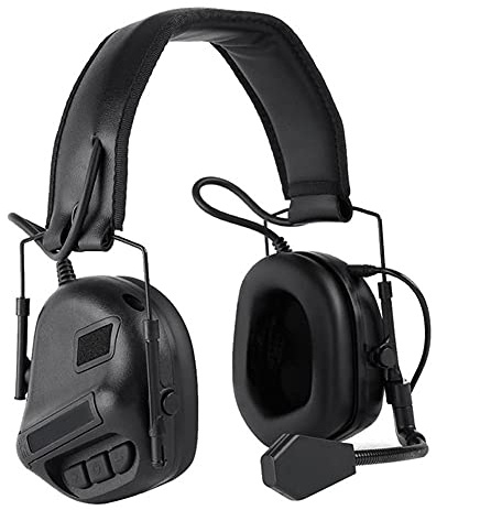 Auriculares tácticos ACEXIER, Airsoft de tiro militar con amplificación de sonido de caza al aire libre y protección auditiva antirruido