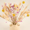 Meine Orangerie - Set di fiori secchi – 135 steli – bouquet di fiori secchi – decorazione elegante e naturale – decorazione da tavolo – decorazione per matrimonio