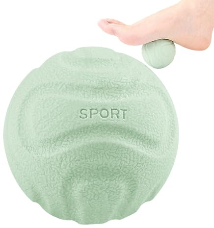 Massageboll för fötter – massageutrustning i rygg – bärbar fasciaboll | för fitnessentusiaster löpare tyngdlyftare yoga gym resor kvinnor män vuxna nybörjare proffs