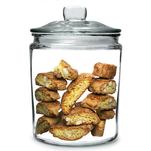Utopia Biscotti Medium 1.9ltr Food Storage Jar with Push Top