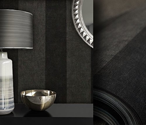 NEWROOM Papel pintado barroco antracita,plata vellóntapete antracita,plata Barock Glamour Modern Barock Ornamente hermoso diseño moderno 3d mirada , incluyendo papel tapiz guía