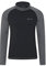 Mountain Warehouse Mens Long Sleeves Rash Vest - Quick Drying Rash Guard, Prevents Chafing, UPF50+ Sun Protection with Flat Seams - Spring Summer, Swimming & Surfing Dark Grey M