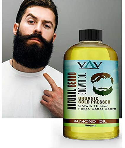 Aceite para barba (natural) El Reino Unido No1 para crecimiento y acondicionamiento envío en el mismo día (500 ml)