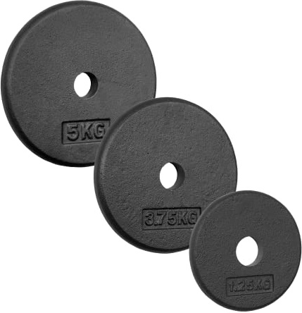 POWER-XTREME Hantelscheiben 30/31 mm | Gusseisen | extra dünne Ausführung | Gewichtsscheiben | Größenauswahl: 1kg | 1,25kg | 1,5kg | 2kg | 2,5kg | 3kg | 3,75kg | 4kg | 5kg (3kg)
