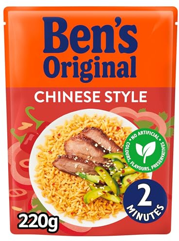 BEN'S ORIGINAL Chinese Style Microwave Rice Pouch 220g - Serves 2