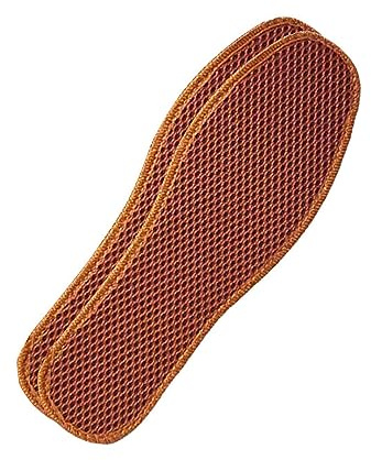 Kavolet Charcoal Mesh-inläggssulor Charcoal Mesh-inläggssulor Andas Absorbera Svett Skokuddar Tvättbara Anti-Slip med - (43)