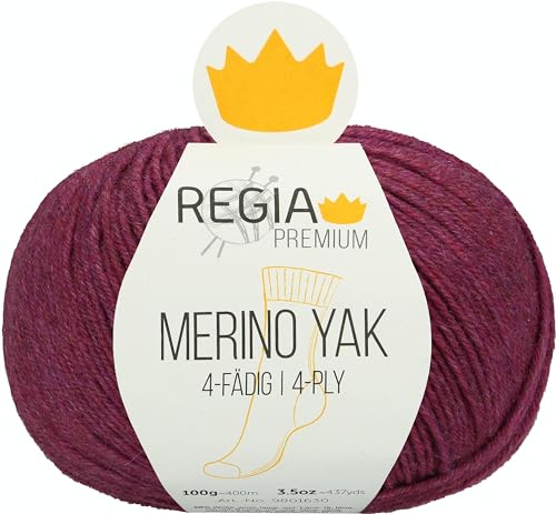 Schachenmayr REGIA Premium Merino Yak, 9801630-07517, Farbe: raspberry, Handstrickgarne