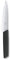 Victorinox Swiss Modern, Paring Knife, Extra Sharp Blade, Straight Edge, 15 cm, Plastic Handle, Stainless Steel, Black