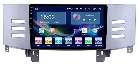 Android 10 Sistema de navegación multimedia para coche, reproductor GPS para Toyota Reiz Mark X 2006-2009, radio estéreo, con cámara de marcha atrás,4g+wifi 1g+32g