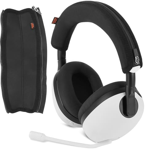 Desing Wish INZONE H9 Cuffie Coprifascia Compatibile con Sony INZONE H3/ H5/ H7/ H9 Cuffie Tessuto Sportivo Fascia Protettiva Cuscinetto di Ricambio Cuffia Cuscinetto Fascia Protettiva Accessori