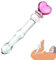 Cristal Consolador para hombres y mujeres cristal Ano Masajeador Pleasure pared