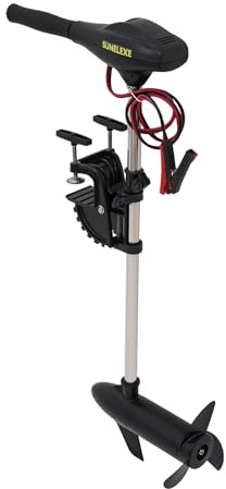 YUNRUX 300 kg dragkraft elbåt motor utombordsmotor 8 växlar båt elmotor batterivolym display båtmotor utombordsmotor båtmotor elektrisk batterimodell: 12 V 100 Ah