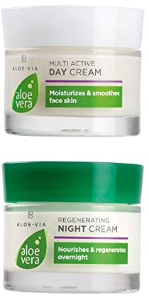 L r aloe vera set mit tages und nachtcreme