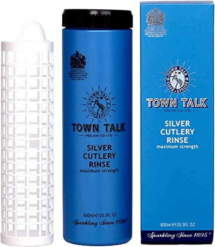Silver Cutlery Rinse, 590ml by Town Talk