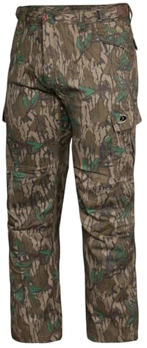 Mossy Oak Men's Hunting Pants Camo Cotton Mill Flex - Pantalons - Pantalon de Chasse Camouflage en Coton Mill Flex pour Homme - Homme