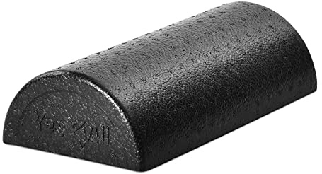 Yes4All High-Density EPP Half Round Back Roller Foam, Foam Roller for Yoga, Pilates & Stretching - 30, 45, 60, 90 cm