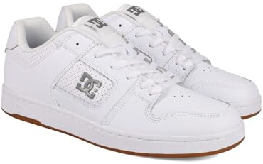 DC Shoes Manteca - Leather Shoes for Men - Lederschuhe - Männer - Weiss