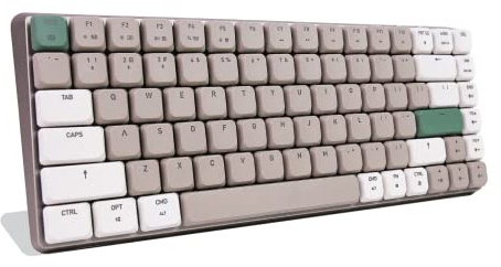 Azio Cascade 98% Wireless Hot-Swappable Keyboard with Brown switches (Forest Dark 75)