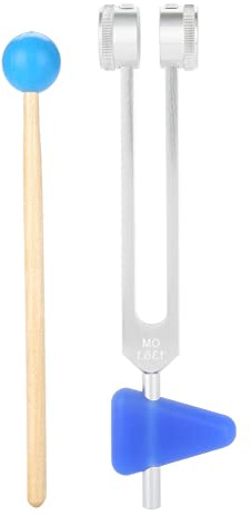 Diapasón Afinación de Aleación de Aluminio de 136,1 Hz, Diapason Therapeutique Diapason Om 136,1 Kit de Instrumentos de Horquilla para Herramientas de Terapia de Vibración de Curación